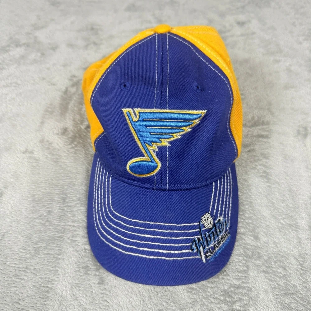 St Louis Blues 2017 Winter Classic NHL Hat Blue Yellow